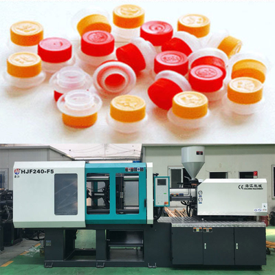 Maszyna do formowania wtryskowego plastikowego kolorowego zakrycia butelki o wysokiej jakości i wydajności